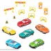 Prextex 24'' Detachable Carrier Truck Toy Car Transporter with Rubber Wheels and 6 Toy Cars Toys for Boys and Girls B073JV3T5Y